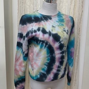 Mother tie dye sweatshirt “The Hugger” XS